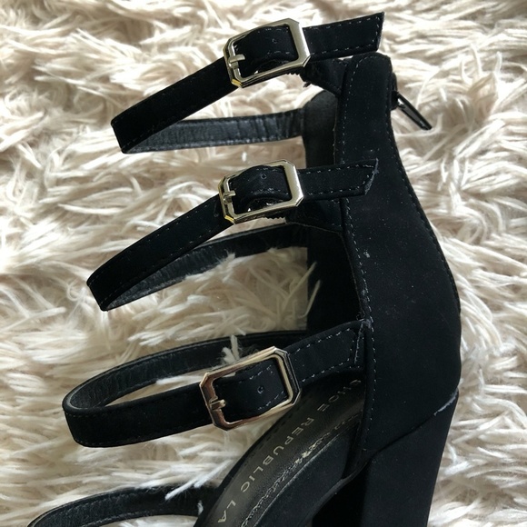 Shoe Republic LA Chunky Heels Size 6.5 - Picture 8 of 9